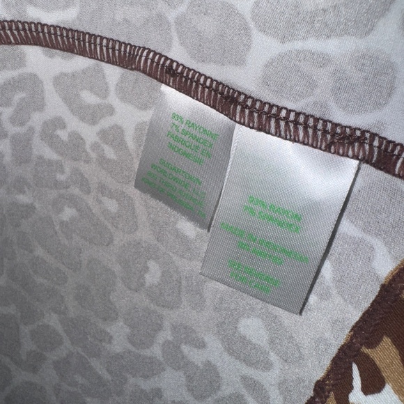 NWT Lilly Pulitzer UPF 50+ Sophie Dress Chocolate My Favorite Spot Size XXL - Picture 5 of 7